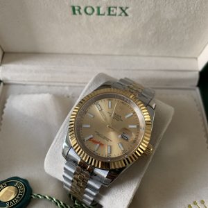 Rolex Datejust Goud Staal🍀12