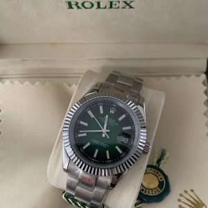 Rolex Datejust Groen zwart nieuwste 🌿