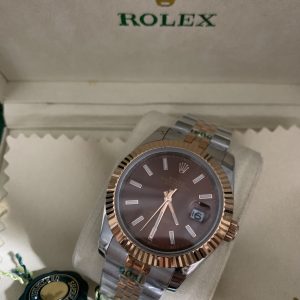 Rolex Datejust chocolate Bicolor Rose  24