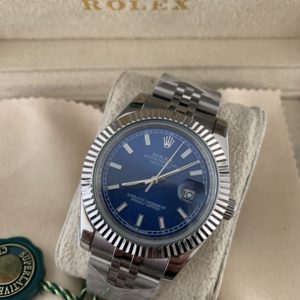 Rolex Datejust  Blauw jubileum 14
