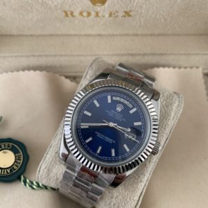 Rolex Daydate Blauw Lumo 08