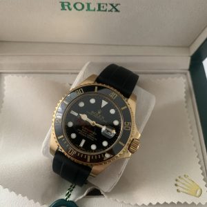 Rolex Yachtmaster Goud 43mm Rubberband 03🍀