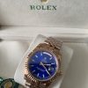 Rolex Dames Blauw Rose  36mm 01