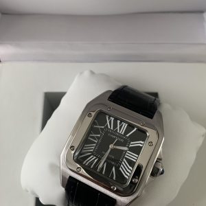 Cartier Santos Zwart 🍀06