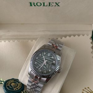 Rolex Dames Groen jubilee 31mm
