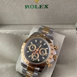 Rolex Daytona bicolor Goud/Zwart 04