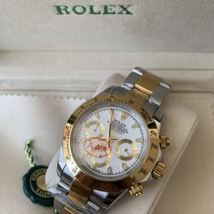 Rolex Daytona Bicolor Goud /Wit 08