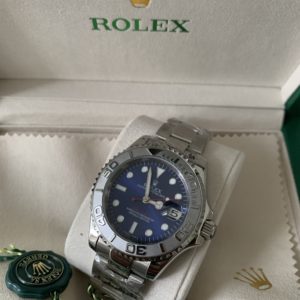Rolex Yachtmaster blauw 04🍀