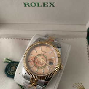 Sky Dweller Goud/ Staal jublee 03🍀