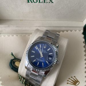 Rolex Dames Blauw  36mm✅