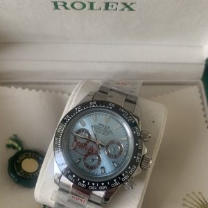 Rolex Daytona Licht blauw Zwart 🍀