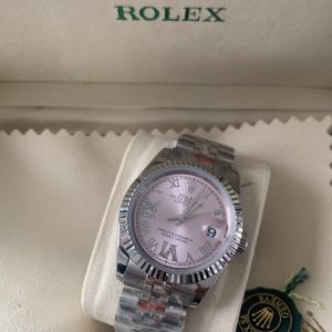 Rolex Dames Rose steentjes 36mm